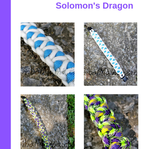 NWOT Unisex Custom Paracord Bracelet - Picture 5 of 8